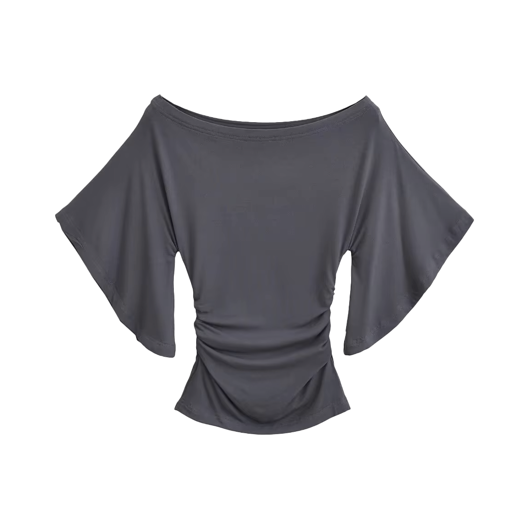 Berlin Fitted Top, Germany 2 Sep 2013. (Gray)