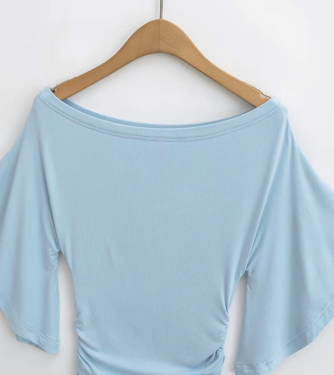 Berlin Fitted Top, Germany 2 Sep 2013. (Blue)