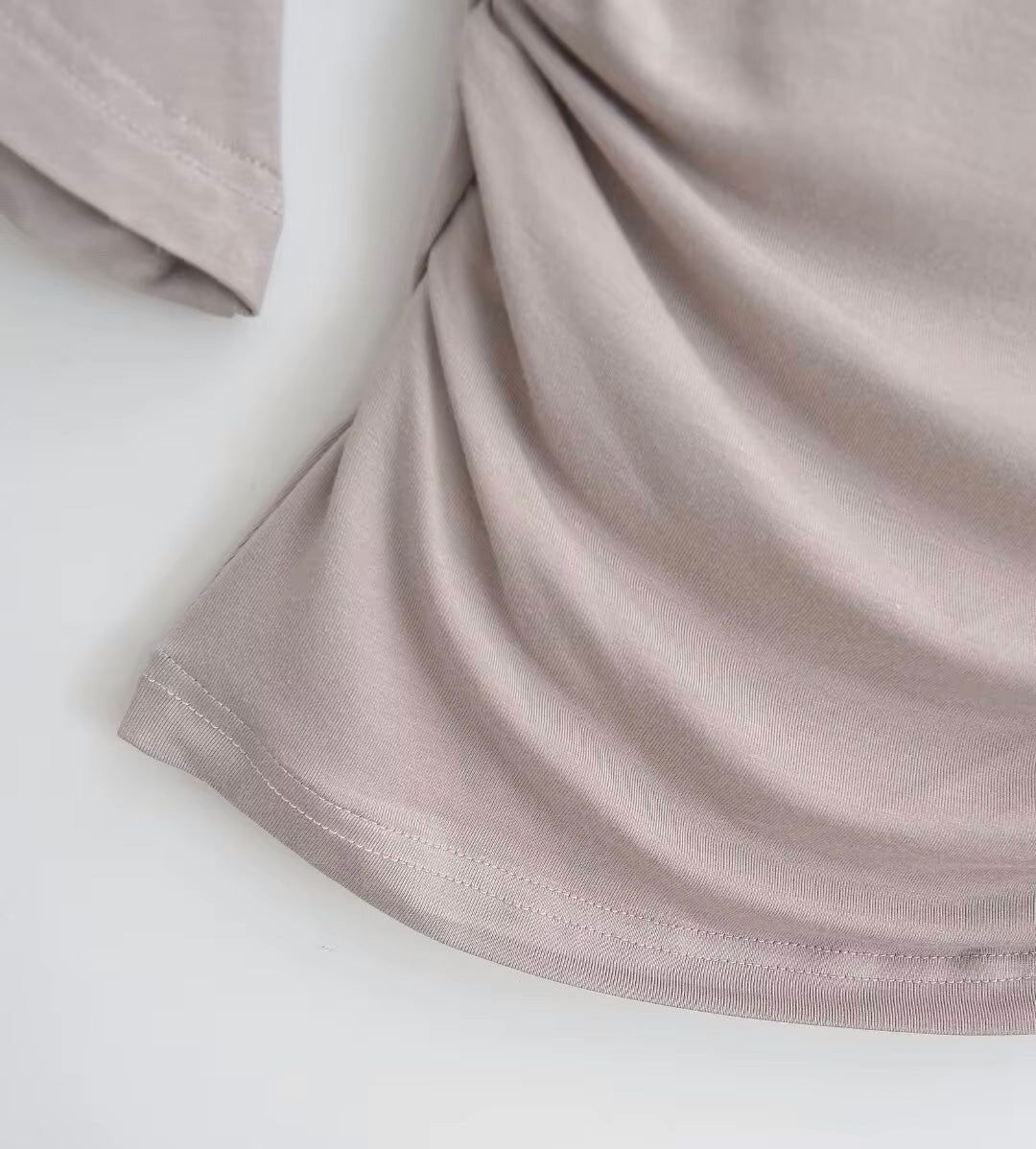 Berlin Fitted Top, Germany 2 Sep 2013. (Beige)