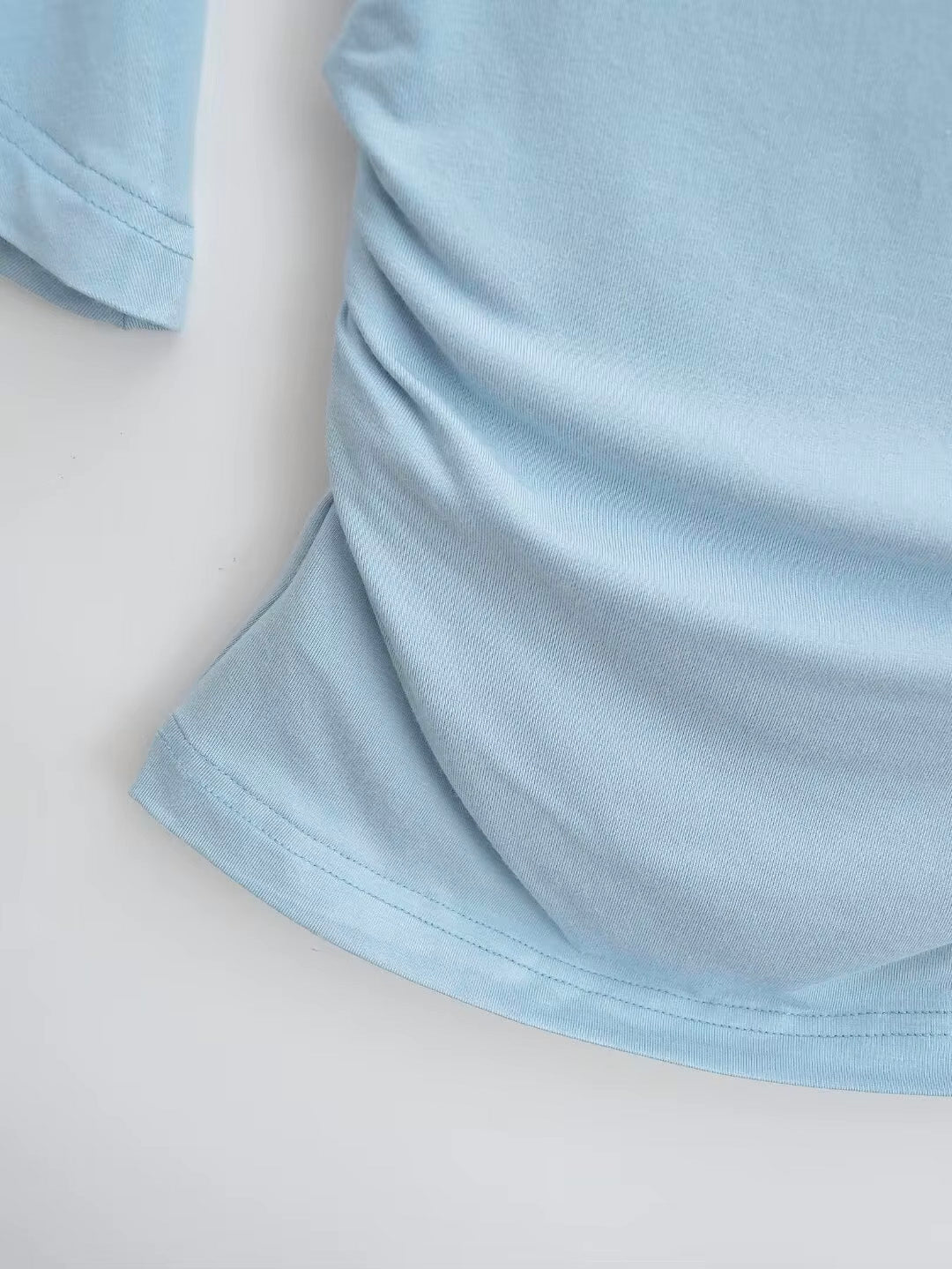 Berlin Fitted Top, Germany 2 Sep 2013. (Blue)